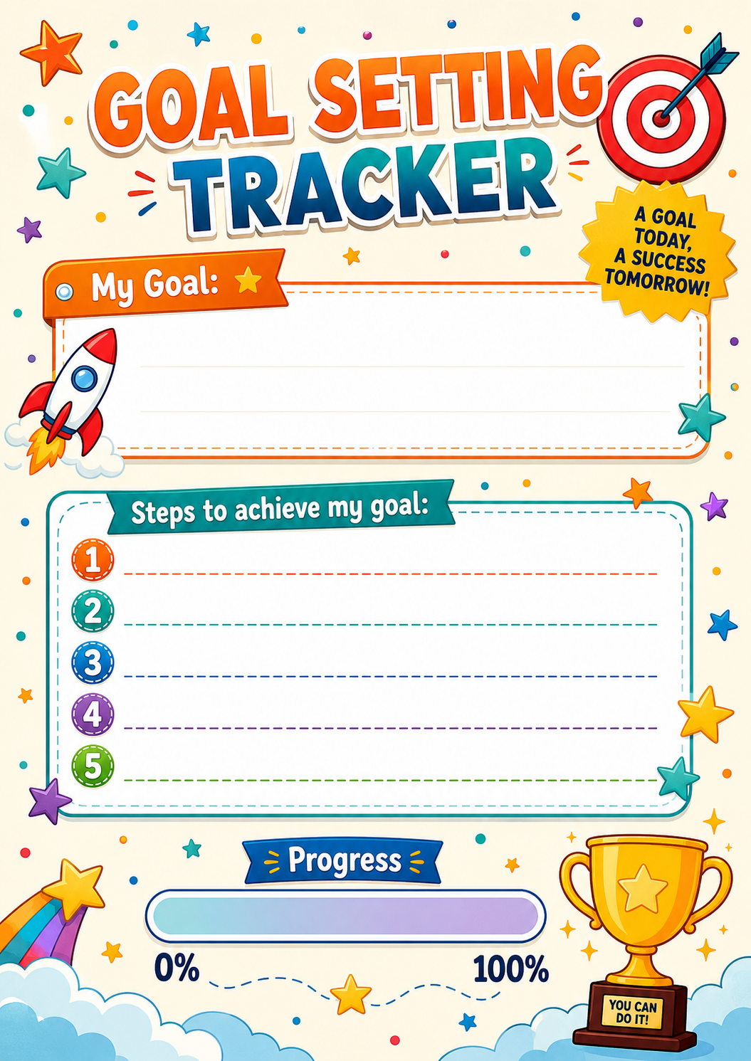 Goal Setting Tracker preview