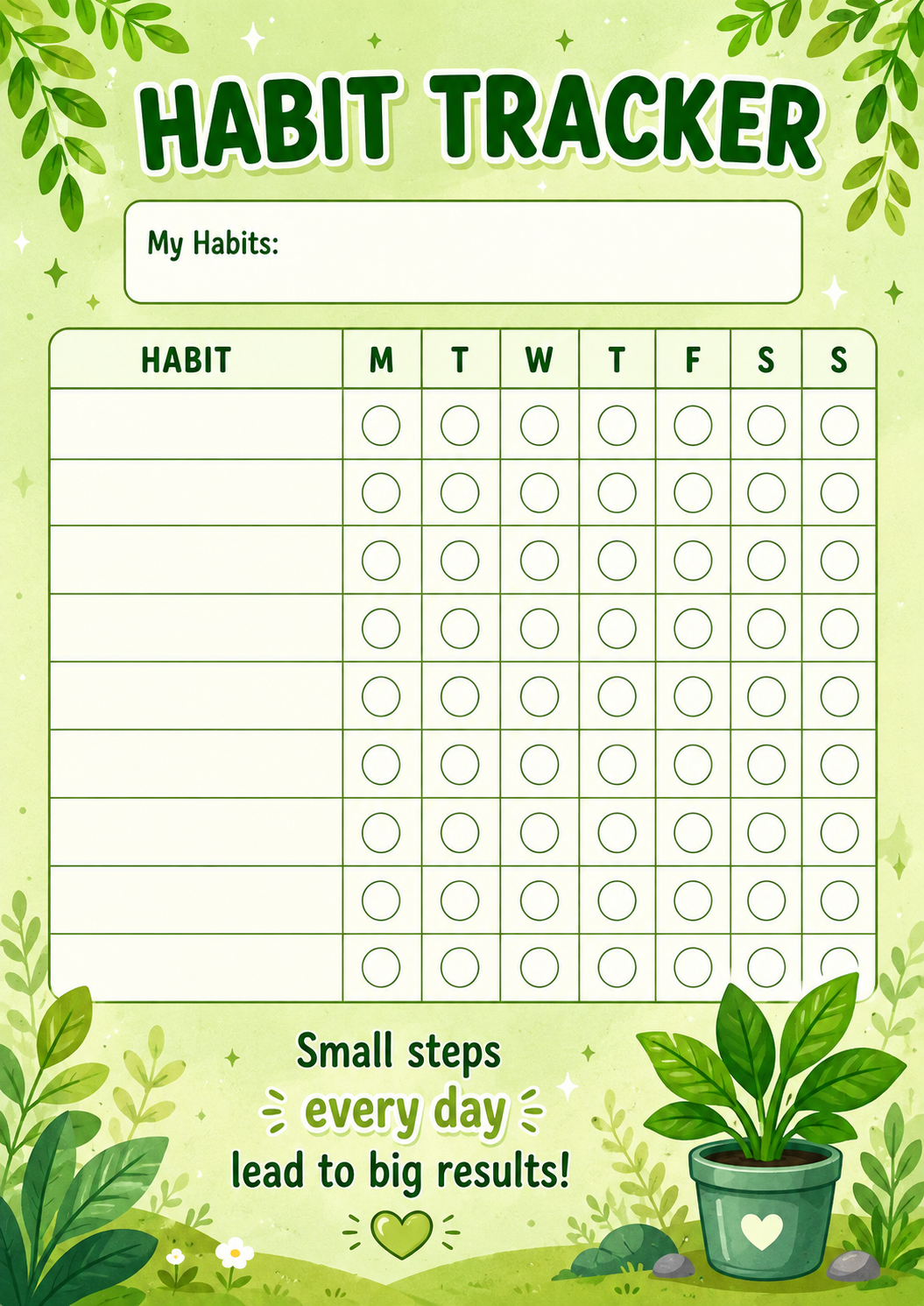 Habit Tracker preview