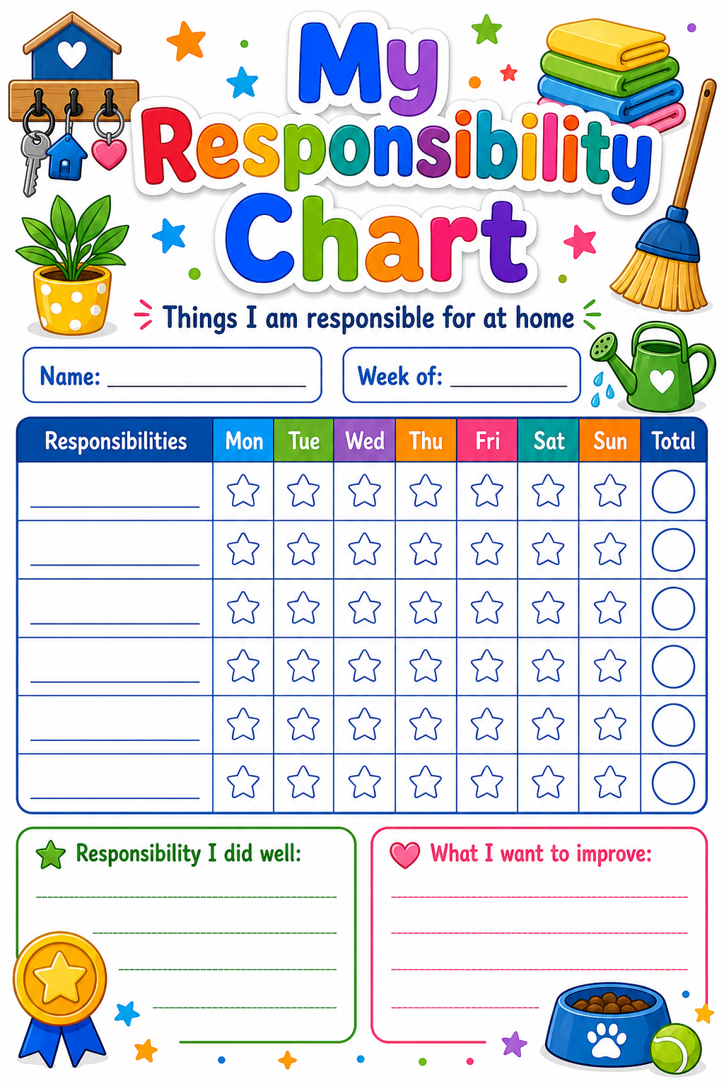 My Responsibility Chart preview