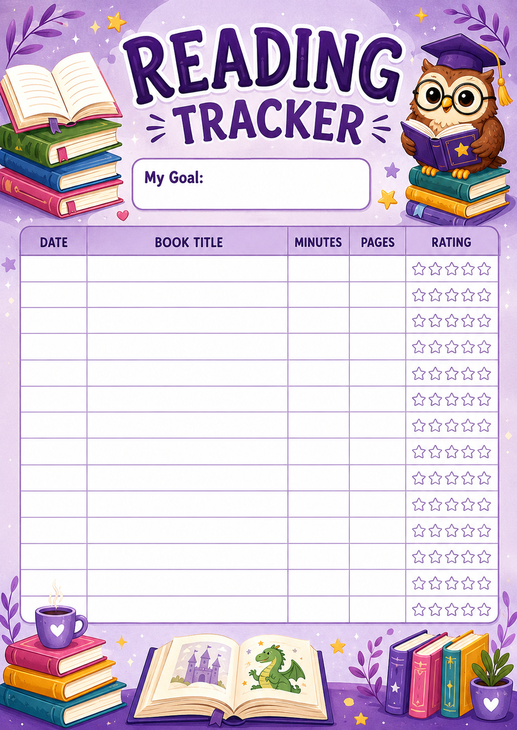 Reading Tracker preview
