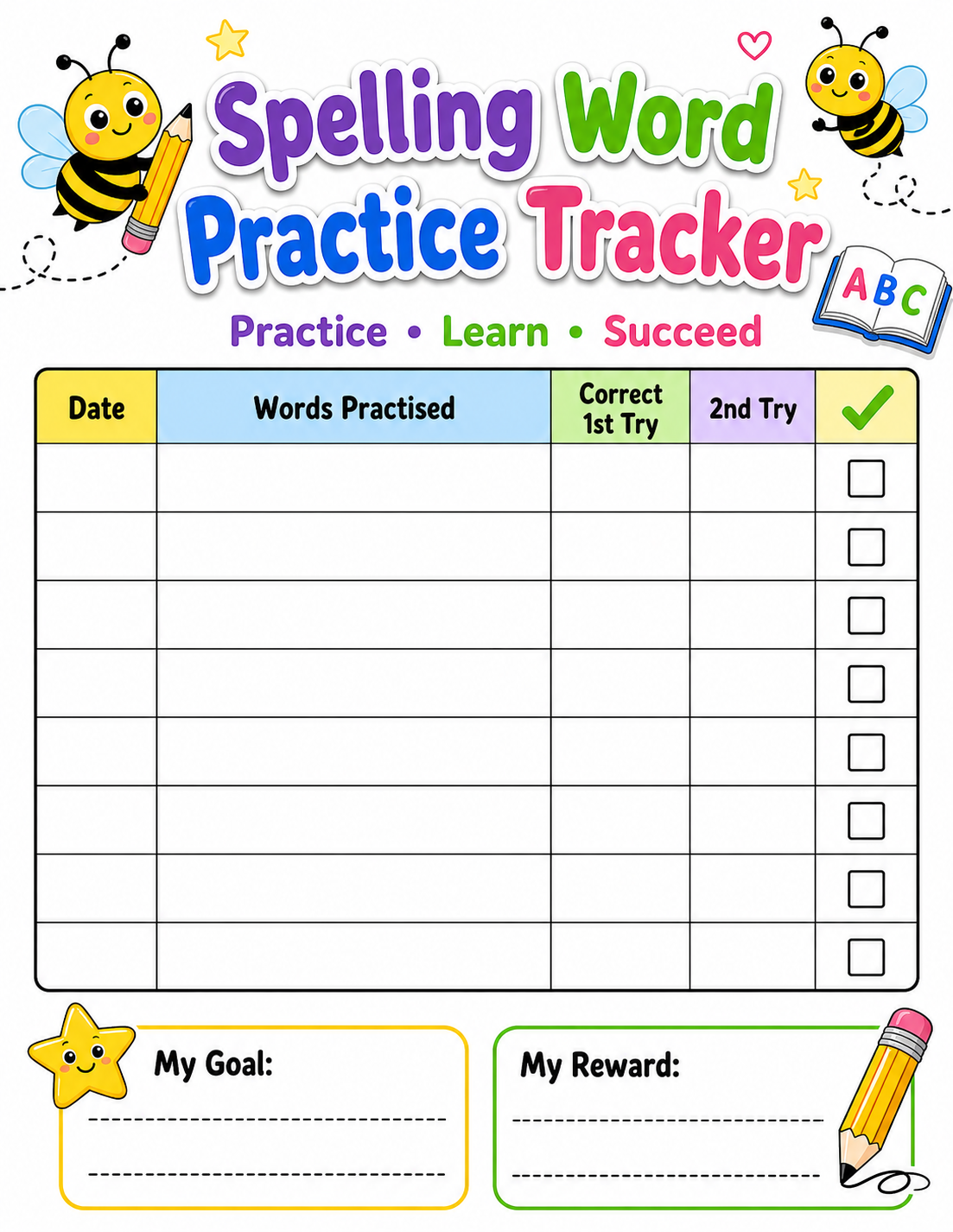 Word Study Tracker preview