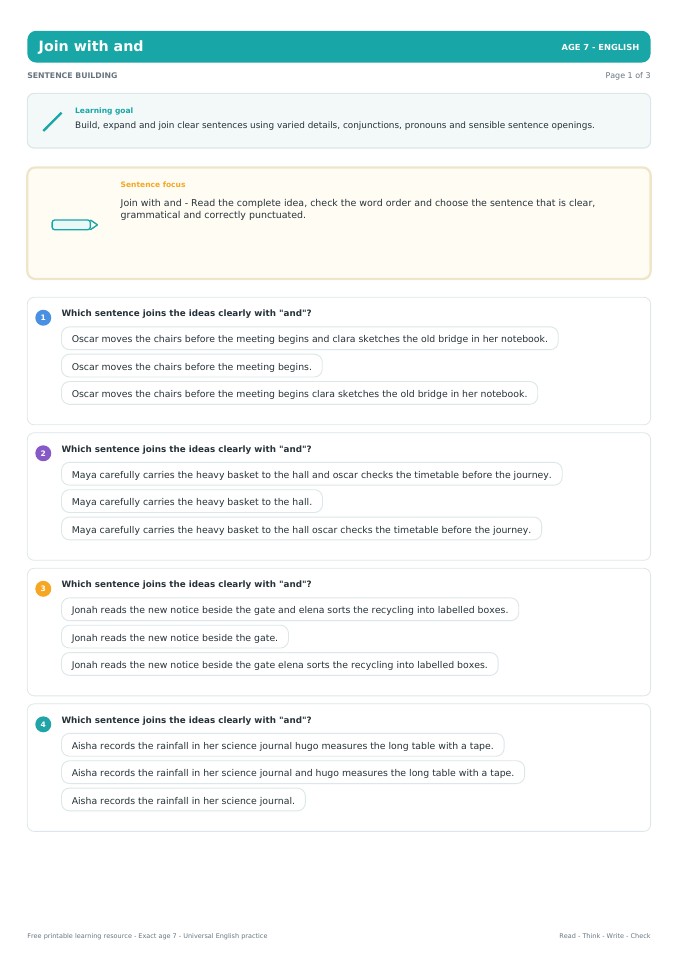 Join with and worksheet preview