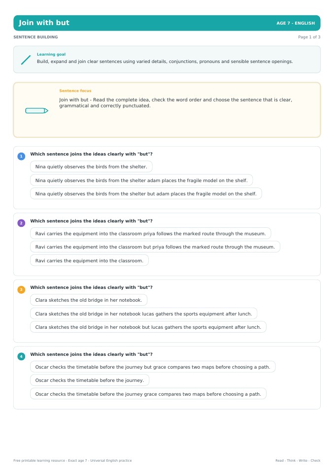Join with but worksheet preview